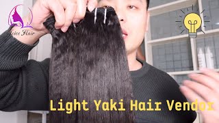 Light Yaki Hair Texture, Best Wholesale Hair Vendor Joice Hair