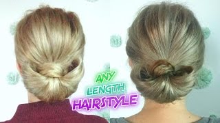 Easy Hairstyle For Long Hair & Short Hair  Perfect Bun | Awesome Hairstyles