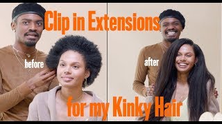 Clip In Extensions For My Kinky Hair