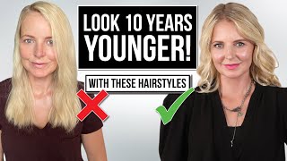 5 Ways To Style Your Hair To Look *10 Years Younger!*