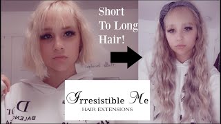 ♡ Irresistible Me Clip In Hair Extensions | Review + Demo