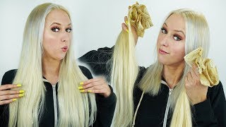 Seamless Vs Classic Clip In Hair Extensions | Luxy Hair