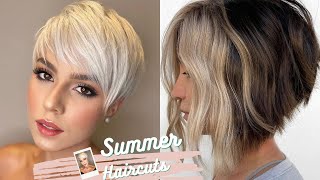 Hot Summer 2022 Haircuts Trends