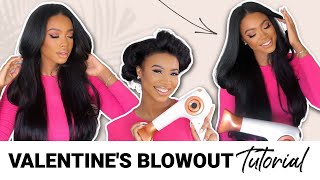 How To Blowout Your Clip In Hair Extensions At Home | Bellami Hair