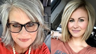 10 Short Haircut Trends For Women Over 40 | Popular Haircuts 2022