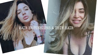 Clip In Hair Extensions For Thin Hair