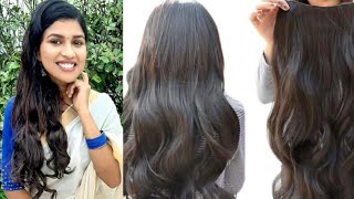 How To Use Hair Extensions On Thin And Short Hair?||Flipkart Affordable Hair Extension Review