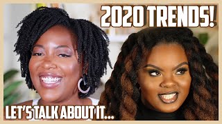 What Even Is 2020?! Natural Hair Trends, Social Media & Pop Culture Gossip W/ Kandidkinks | Joynavon
