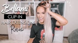 Bellami 20" Clip In Hair Extensions Ash Blonde (#60) Review