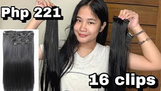 221 Pesos Hair Extensions (Cheapest) Review | Philippines | Positive Jane