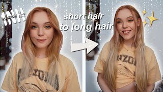 Testing Out Inh U Clip Hair Extensions | Inh Review