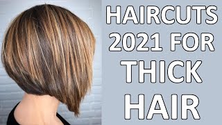 37 Haircuts 2021 For Thick Hair To Look Great