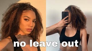 Obsessed With This Protective Hairstyle *No Leave Out* | Hergivenhair Highlighted Clip-Ins