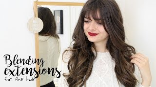 Wearing & Blending Extensions In Fine Hair | Tips
