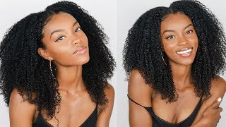How To Blend Kinky Curly Clip-Ins With 3C/4A Natural Hair | Betterlength