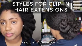 Hairstyles For Clip In Hair Extensions