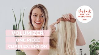 Volumizer One Piece *Better Than A Halo* Extension I Cashmere Hair Extensions