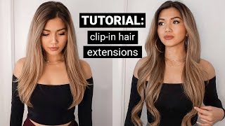 Clip In Remy Hair Extensions Tutorial Ft. Maxfull Hair Extensions From Amazon
