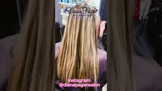 How To Install Micro-Link Hair Extensions On Straight Hair | Transformation | Pagans Beauty