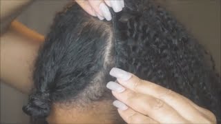How To Install Afro Curly Kinky Hair Clip Extensions | Amazing Beauty Hair Clip Ins