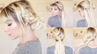 Cute Hairstyles For School/Work! (Ft. Zala Hair Extensions)