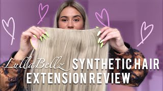 Trying Out Lullabellz 22” 5 Piece Synthetic Hair Extensions