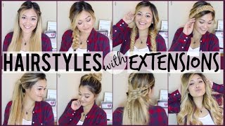 8 Easy Hairstyles To Do With Hair Extensions