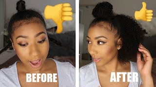 ♥ Protective Styling How To Install Natural Curly Clip-Ins - Hergivenhair ♥︎