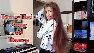 Sexy Long Hair Dance Performance | Blonde Beauty | Latest Hair Trends 2022 | Youtube Trending 2022