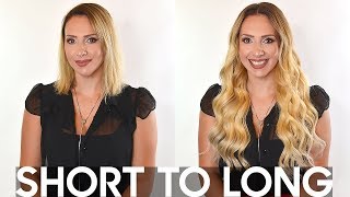 6 Tips For Blending Clip In Hair Extensions With Short Hair
