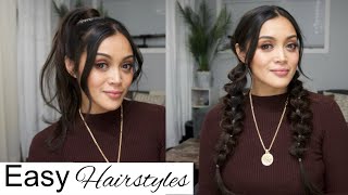 2 Easy Hairstyles With Clip In Hair Extensions | Goo Goo Hair