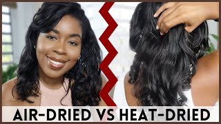Should I Air Dry Or Blow Dry My Relaxed Hair | Denaj