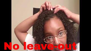 13 Minute Hairstyle With No Leave Out