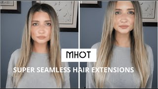 Super Seamless Clip In Extensions Review + Demonstration Ll Mhot Hair