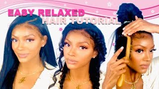 4 Easy Relaxed Hairstyles Using Clip In Extensions | Jazzie Jae T