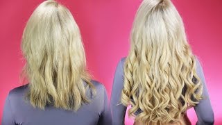 How To Clip In Extensions - Step By Step Tutorial - Bombay Hair