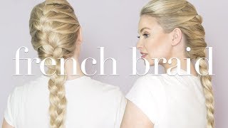 How To: French Braid With Hair Extensions | Milk + Blush Hair Extensions