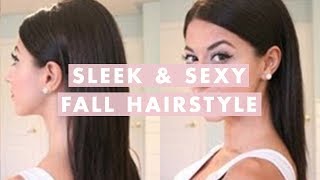 Sleek & Sexy Fall Hairstyle