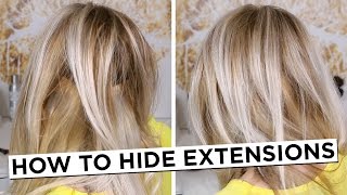 How To Hide Hair Extensions