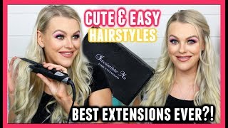 Quick & Easy Hairstyles For Spring | Irresistible Me Clip-In Hair Extensions