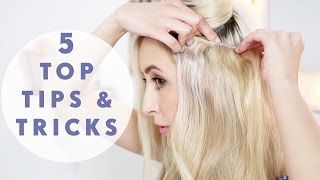 5 Must Know Hair Extensions Tricks