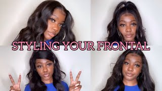 8 Easy Ways To Style Your Frontal  | Isee Hair