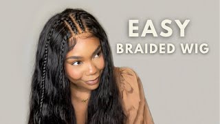 4*4 Lace Closure Bohemian Braided Wig Detailed & Beginner Friendly Ft. #Unicehair