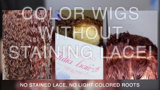 Color Your Wig Without Staining The Lace | Julia'S Hair Initial Review/Thoughts  | Music Prod C