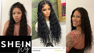 Shein Wig Review | 4X4 Lace Front 150% Long Loose Wave Human Hair Wig