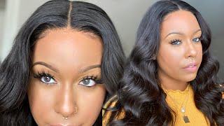 Wow! This Hd Lace Melts! | Human Hair Body Wave Frontal Wig | Ali Pearl Hair