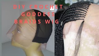 How To Do Crochet Braid Wig Without  Closure . Requested Video