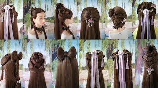 Top 14 Chinese Old Traditional Hairstyles Tutorials[14款古装编发教程]