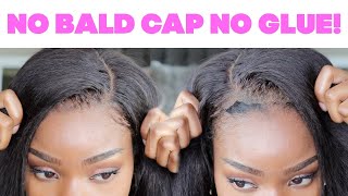 No Bald Cap! No Glue! No Melt! Natural Hair Lace Front Wig | Feat. Curlyme Review Haul Twingodesses