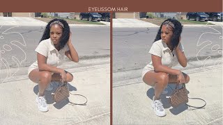 Curly Wig In Less Than 5 Minutes | Ft Eyelissom Hair